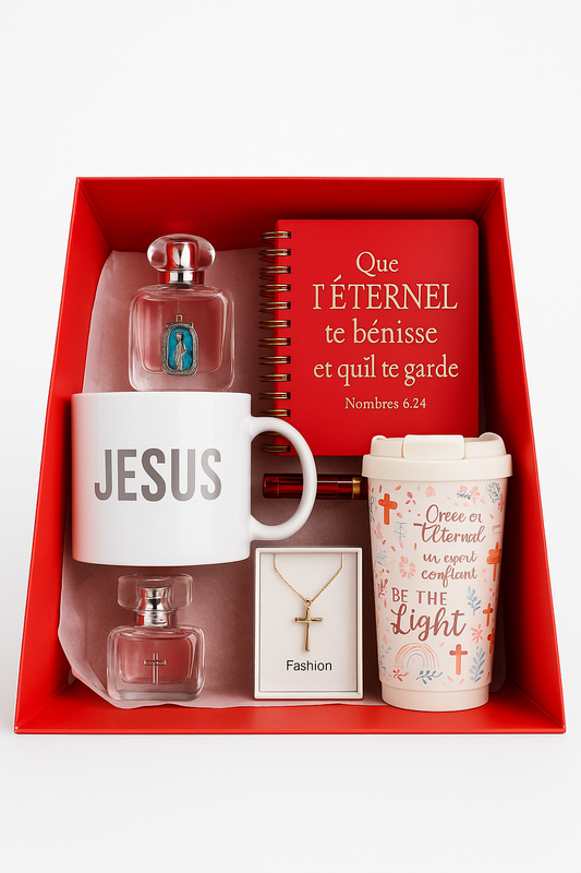Coffret Cadeau de Noël – “Que l’Éternel te bénisse et qu’il te garde” – Édition Chrétienne Premium